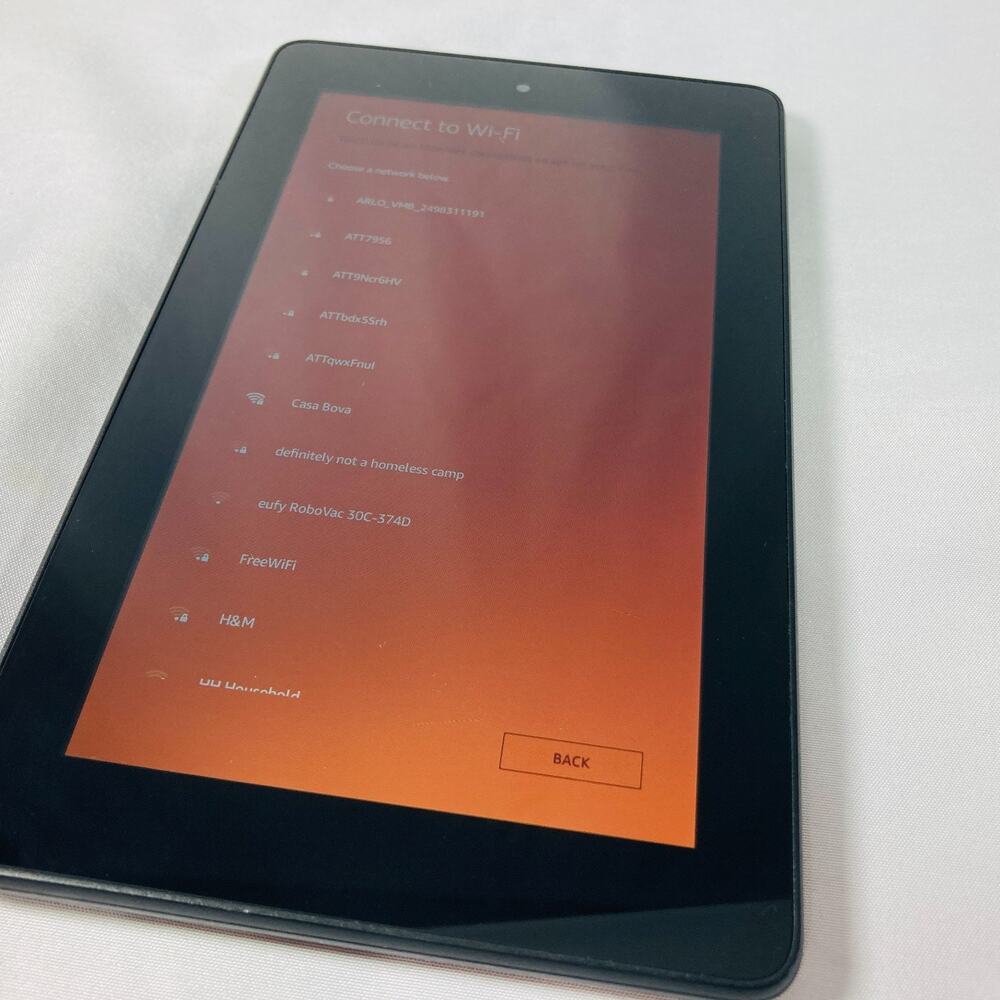 Amazon Kindle Fire 7 5th Generation - SV98LN Black E Reader Tablet - Tested